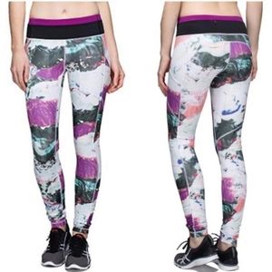 lululemon athletica Multicolor Patterned Leggings